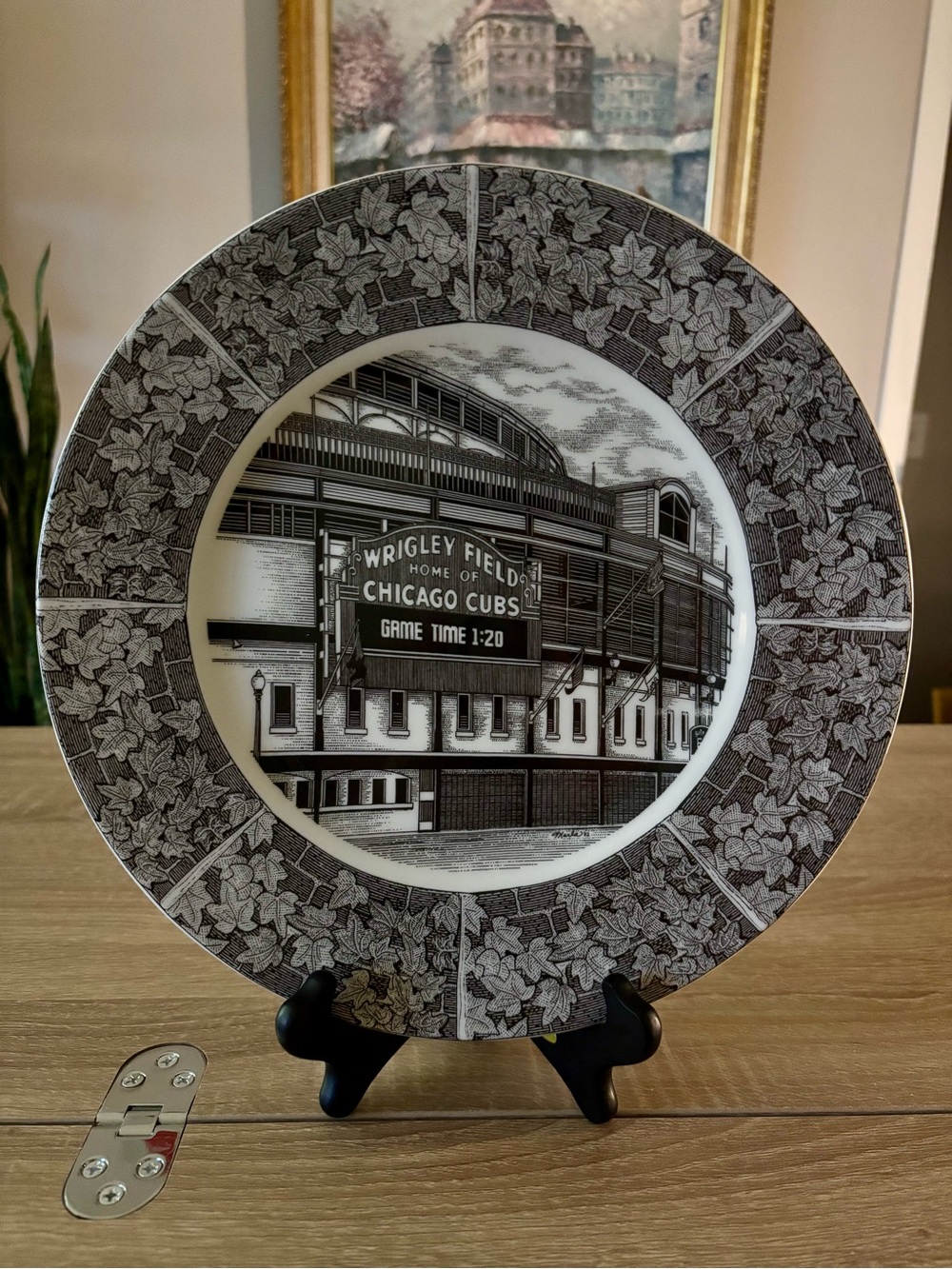 Wrigley Field 222 Fifth Slice Of Life Dinner Plate - Chicago Cubs Wrigley Field